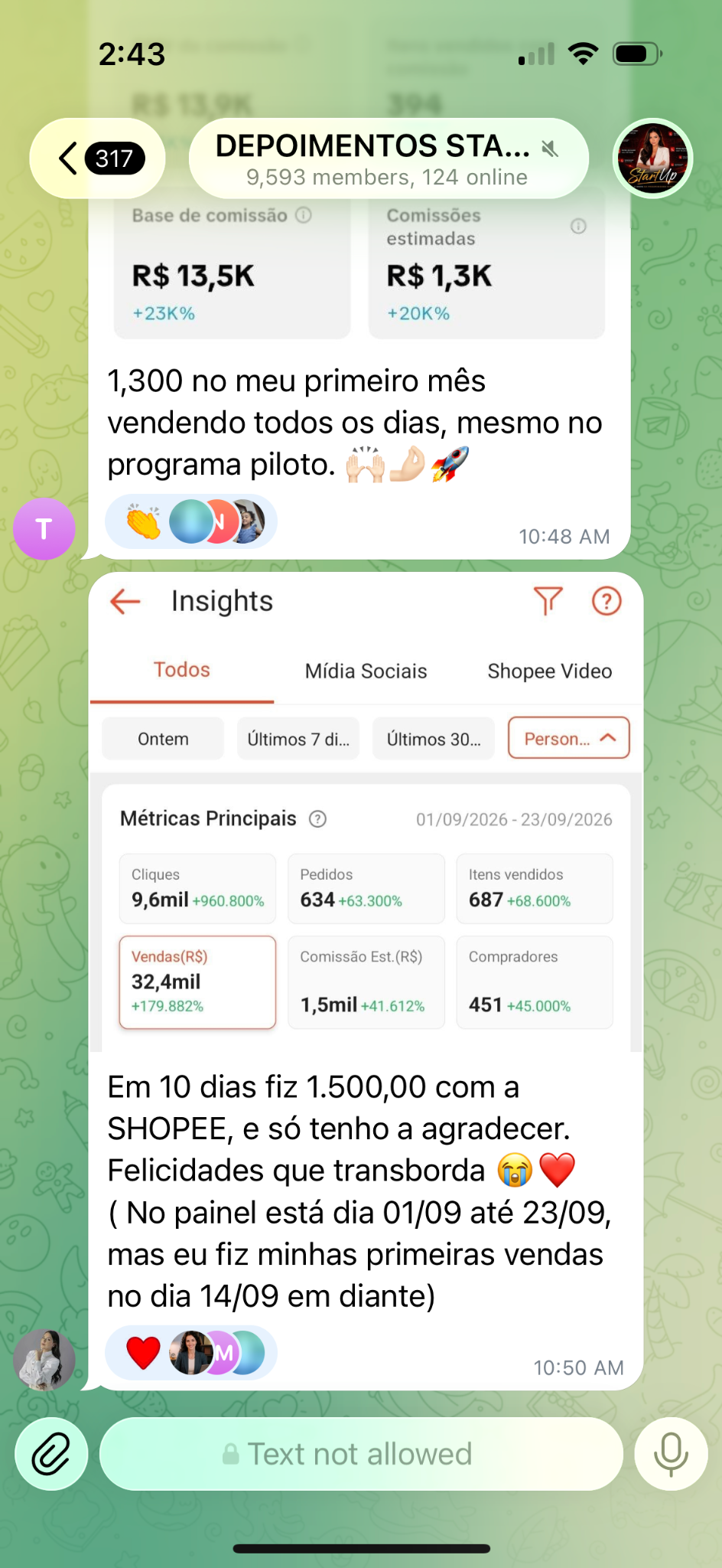 Captura de relato enviada, imagem 1
