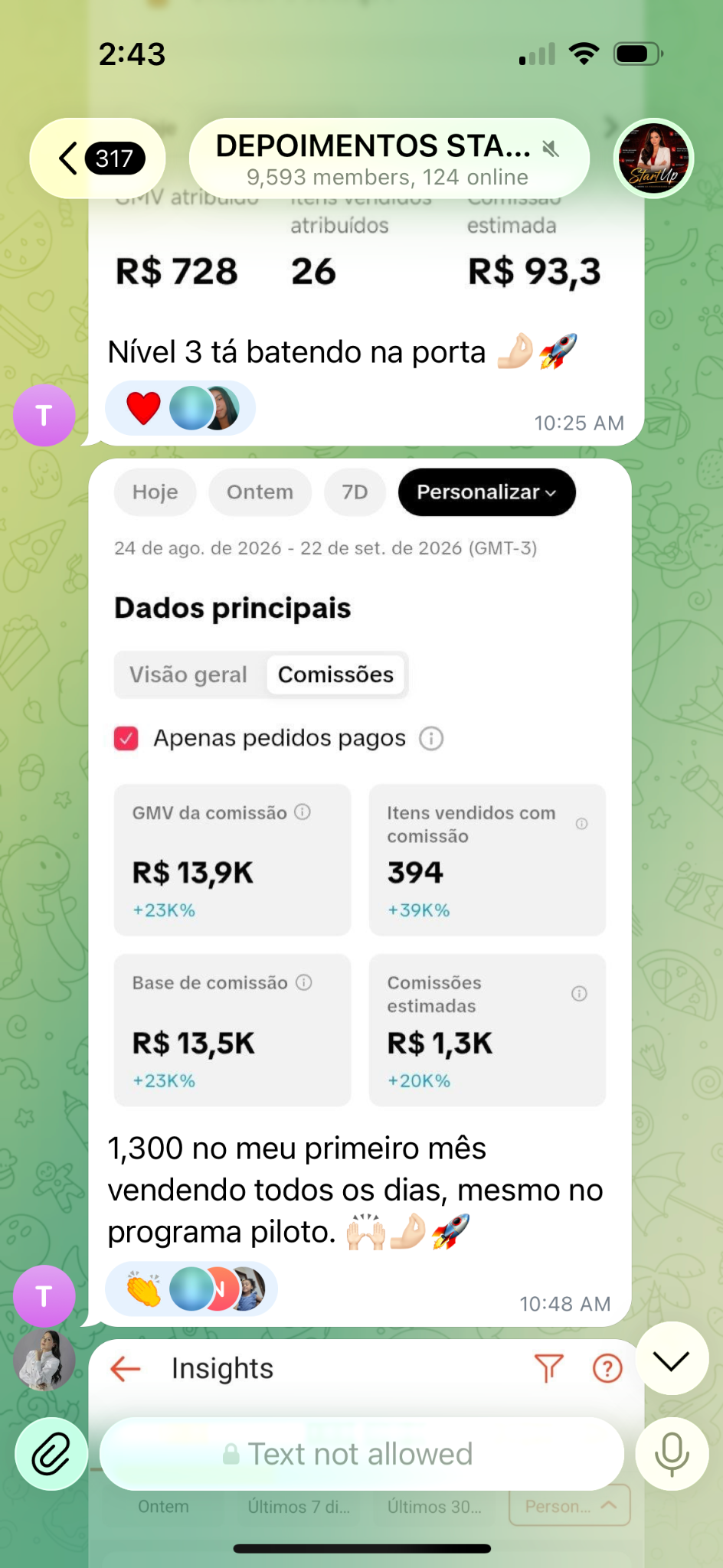 Captura de relato enviada, imagem 3